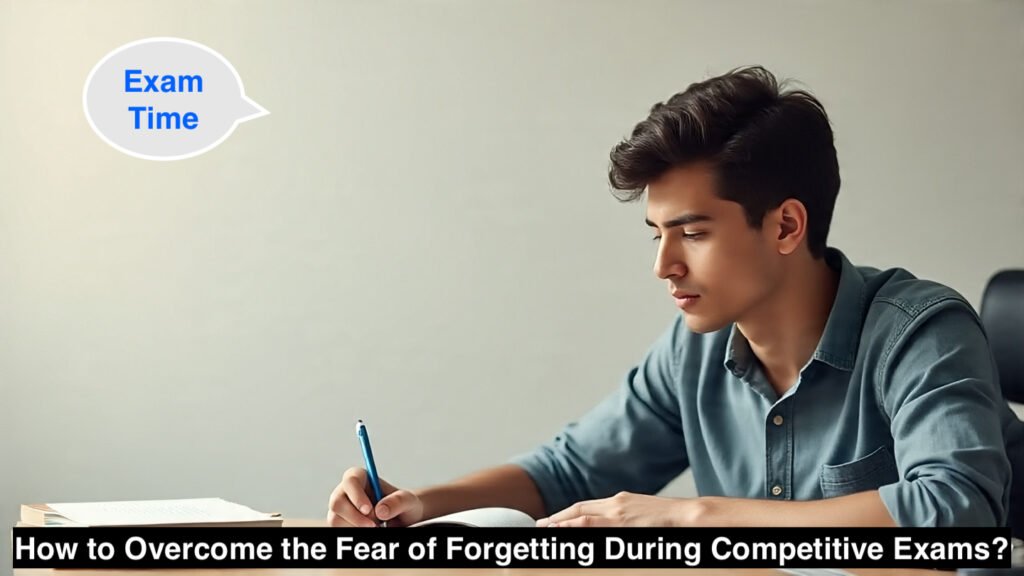 How to Overcome the Fear of Forgetting During Competitive Exams?