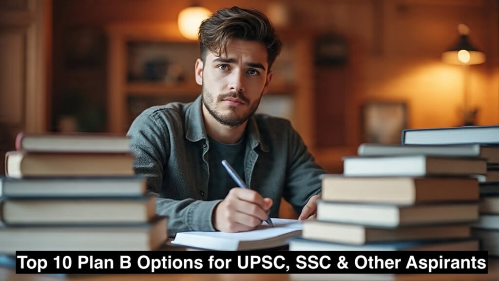 Top 10 Plan B Options for UPSC SSC & Other Aspirants