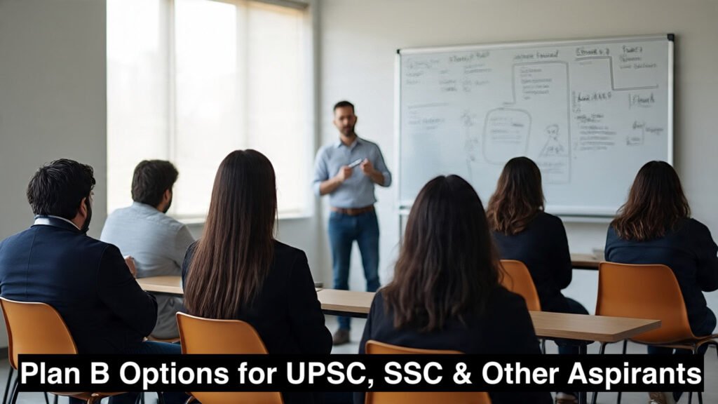 Top 10 Plan B Options for UPSC, SSC & Other Aspirants 3 Top 10 Plan B Options for UPSC, SSC and Other Aspirants