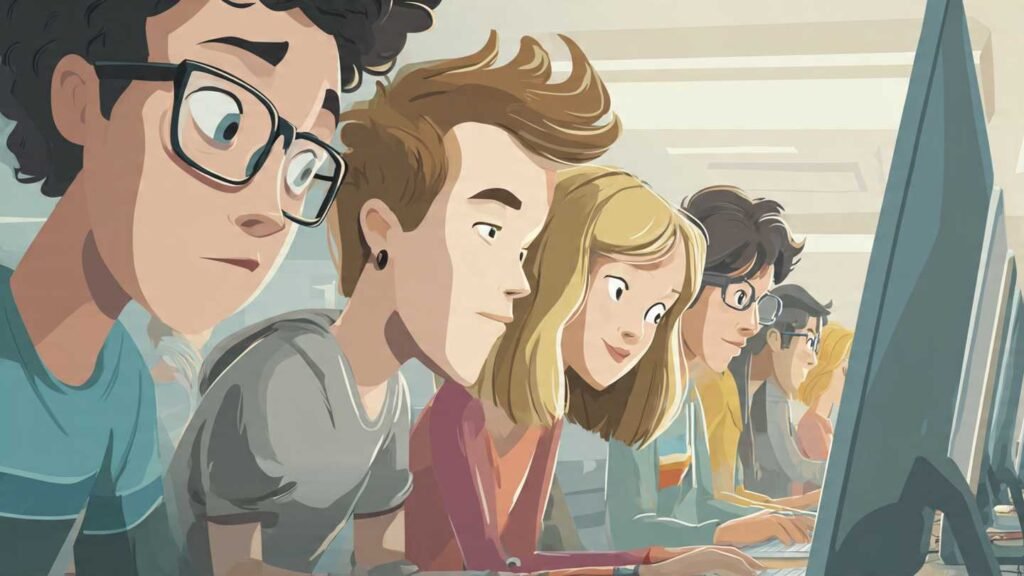 The Reality Contrast: Friends vs Aspirants’ Life