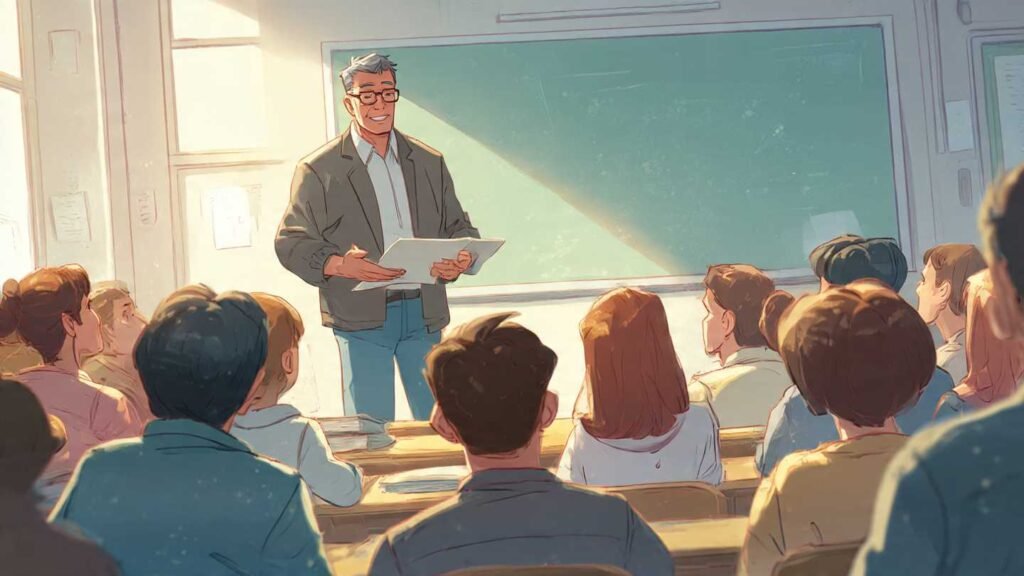 What is lecture doodling and daydreaming in students?