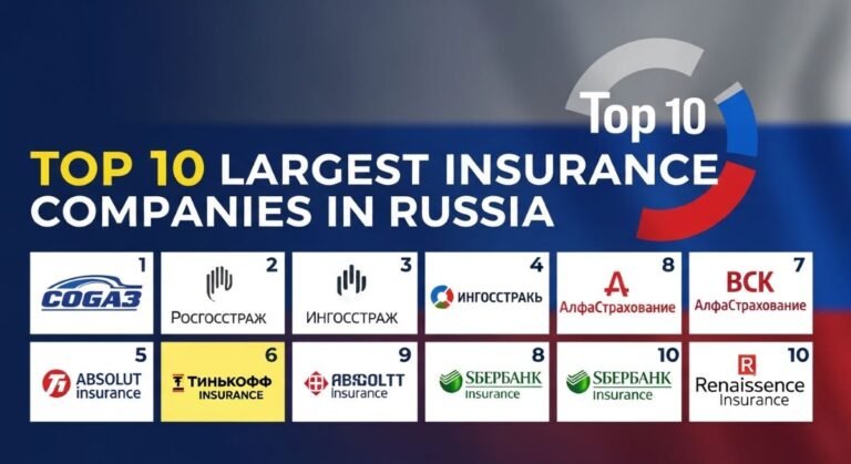 Top 10 Largest Insurance Companies in Russia (2026) (.PPTX)