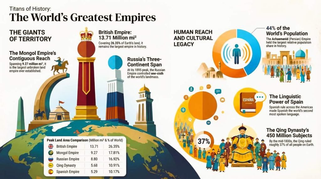 Top-30-Largest-Empires-in-History-by-Land-Area-infographic-ppt
