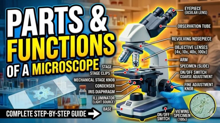 Parts and Functions of a Microscope PPT and PDF Download