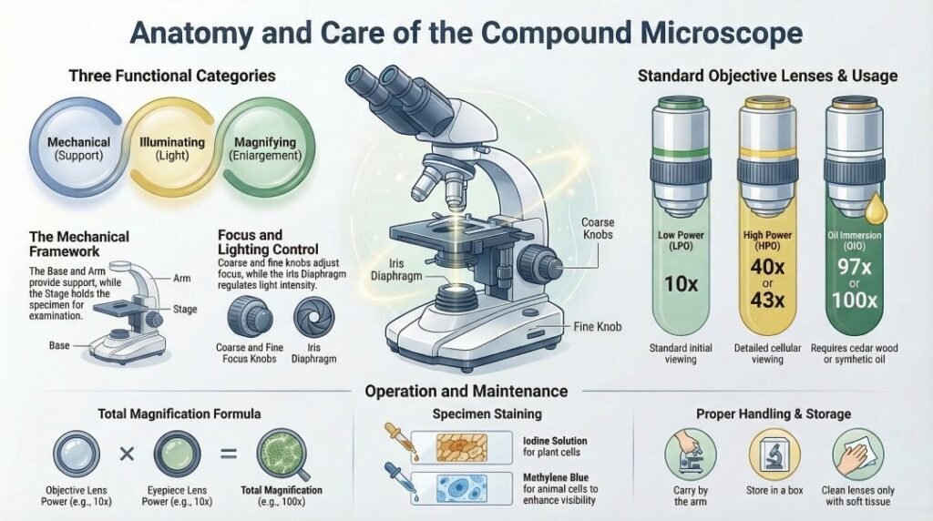 Parts and Functions of a Microscope PPT and PDF Download