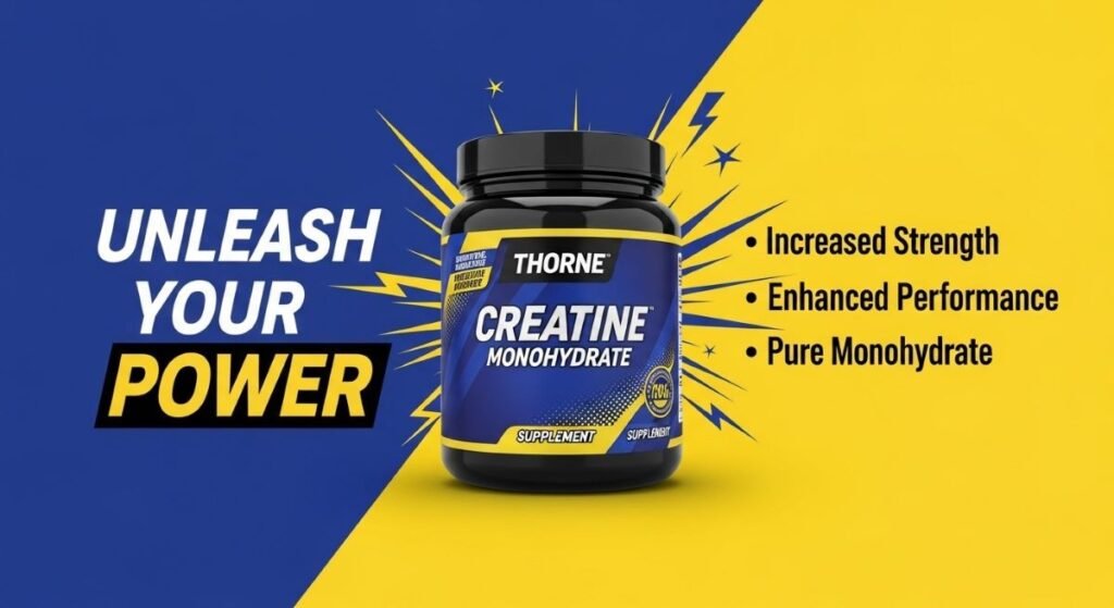 Thorne Creatine Monohydrate Supplement